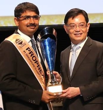 Award from finance minister Award from finance minister