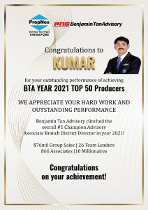 BTA Year award
