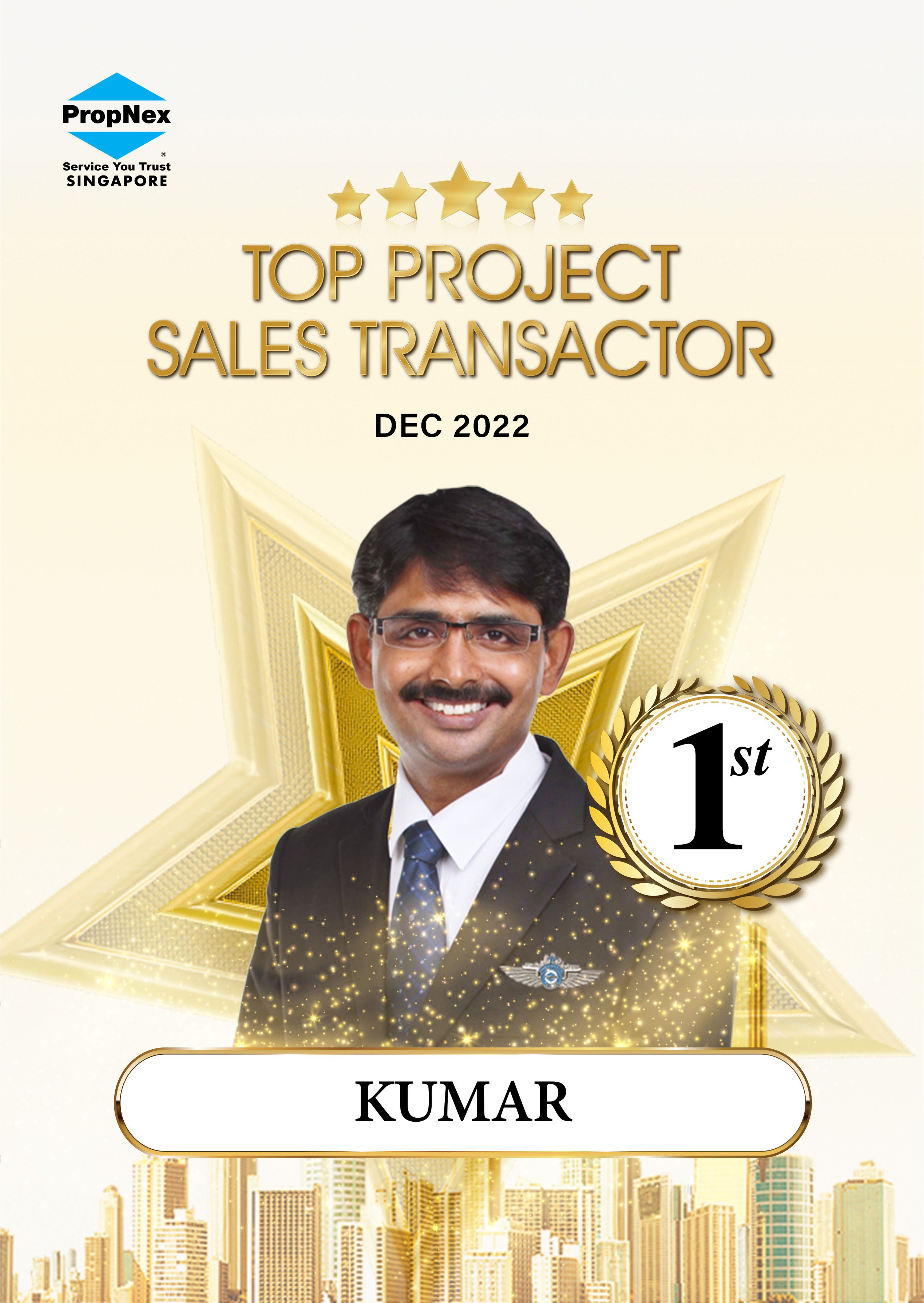 Top Project Transactor Dec-22